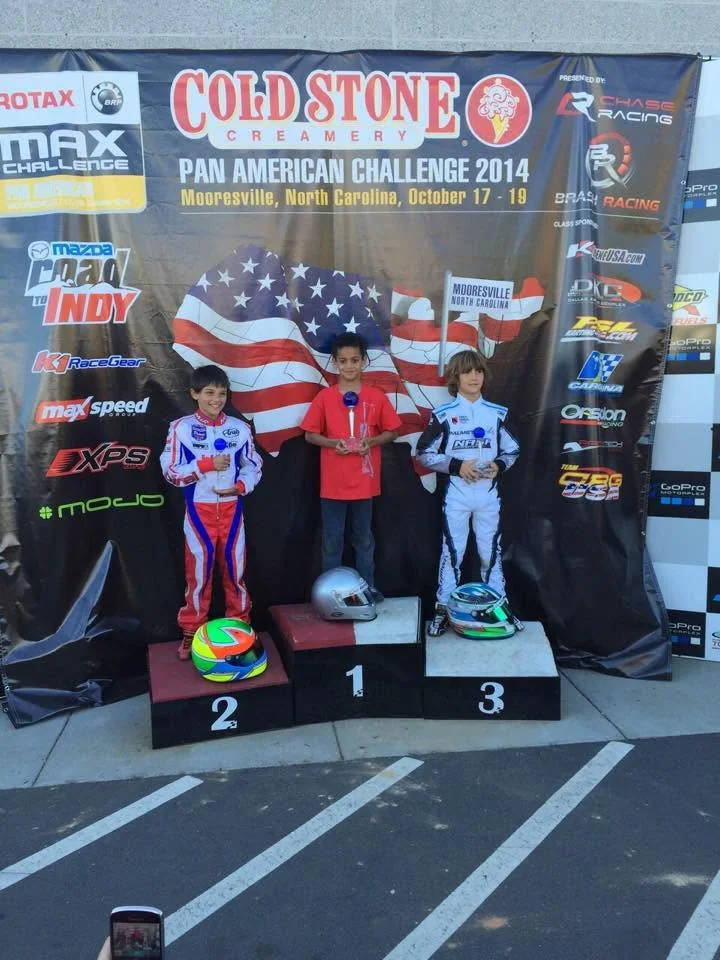 Podium at the Rotax Pan American Challenge