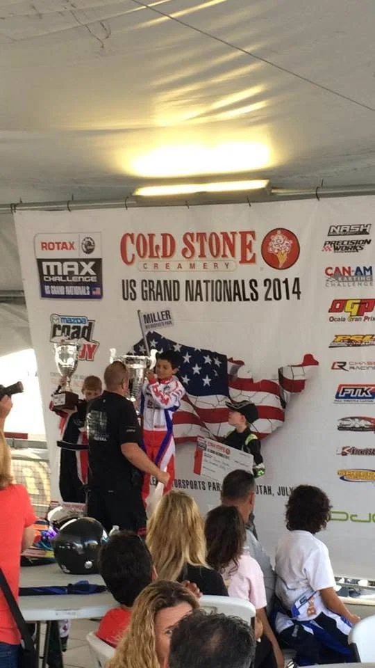 VMotorsport team tent at the Cold Stone US Grand Nationals